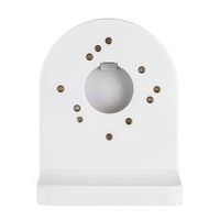 Dome Camera Bracket, White Plastic Universal Wall Mounted CCTV Dome Camera Stand Bracket with Install Screws for Indoor Outdoor