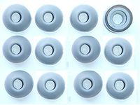 12 Pcs Large Original OEM Motorola Replacement Earbuds Tips Ear Gels Bud Cushions for S9 S9hd S10 S10hd Bluetooth Stereo Headset (12 gray large)