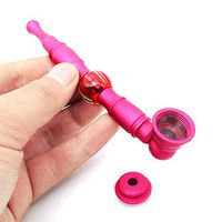 Portable and Durable Mini Art Personal Tool with 10 Stainless Steel mesh Filters and a Storage Bag (Pink)