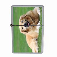 Dog Golden Retriever 01 Dual Torch Lighter