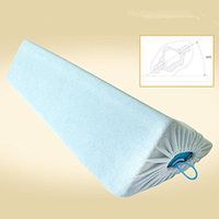 WE&ZHE Medical Care Anti-Bed Sores Pad Side Pad Back Pad Cushions Pillow for Elderly Paralyzed Patient, Blue