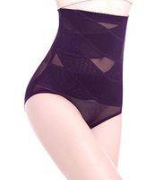 Ewandastore High Waist Shapewear Abdomen Recovery Belt Tummy Pelvis Underwear Butt Lift Shaper Slim Panty,Purple,M