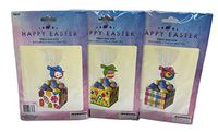 Happy Easter Bundle of 18 Small Treat Boxes with Tags & Twist Ties