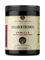 Vanilla Collagen Creamer, for Coffee: Grass Fed, Collagen Peptides, Keto Friendly, Protein Powder for Healthy Hair, Skin and Nails, 20 Servings