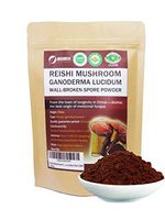 Red Reishi Mushroom Powder (Spore Powder) 7oz (200g) Wall-Broken Pure Ganoderma Lucidum Organic Non-GMO, 100 Servings