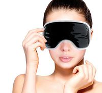 Cold Therapy Clay Eye Mask by FOMI Care | Ice Pack for Migraine Headache Relief | Reduces Eye Puffiness, Dark Circles | Reusable Ankle Wrap | Fabric Backing for Ultimate Comfort | Natural Mud Filling