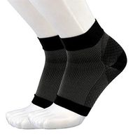 Inocep Plantar Fasciitis Support Sleeve for Men and Women, Plantar Fasciitis Compression Socks for Pain Relief, Foot Support, and Treatment, 1 Pair (2 Sleeves)