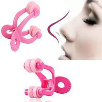 Nose Shaper Clip,Putars Fashion Nose Up Clip Bridge Lifting Shaping Shaper Clipper Straightening Beauty Set Pink