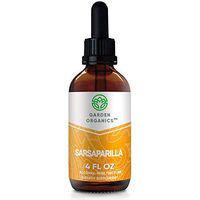 Garden Organics - Sarsaparilla Alcohol-Free Extract, Organic Sarsaparilla (Hemidesmus indicus) Dried Root (4 Fl Oz)