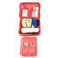 Outdoor Travel First Aid Kit Bag Home Small Medical Box Emergency Survival kit Treatment Outdoor Camping (Red)