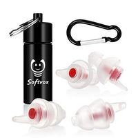 Ear Plugs for Sleeping, 2 Pair Noise Reduction Sleeping Ear Plugs, Reusable Soft Ear Plugs for Snoring, Work, Office, Travel, Airplane and Loud Events(SNR 31dB)