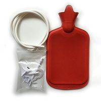Home Syringe Enema Bag Colon Anal Douche Cleansing Kit Rubber Personal Health Cleanse Hot Water Bottle 2000ML(2 Quart)