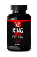 Increase Male Virility - King Size for Sex - Tribulus, Tongkat Ali - 1 Bottle 60 Capsules