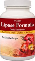 R-Garden Lipase Formula, Digestive Enzyme Formula, Fat Digestion, Lipid Metabolism, Omega Fatty Acid Absorption, Cholesterol, Ketogenic, Weight Loss, Formulated with 2 Different Lipase Enzymes