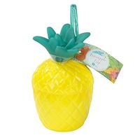 Talking Tables Tropical Party Plastic Pineapple Cup for a Summer or Luau Party, Multicolor ( Single Cup )