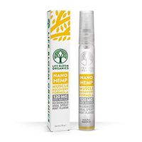Life Bloom Organics - Premium Nano Hemp Muscle Recovery Spray Formula - 120 mg per Bottle - Micronized Oral Spray - Mint Flavor