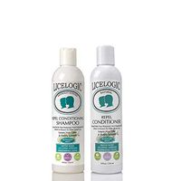 LiceLogic Lice Prevention Shampoo and Conditioner Set | Non Toxic Formula Safe for Daily Use | Repels Super Lice, Eggs and Nits Naturally with No Harsh Chemicals | 8 oz Mint