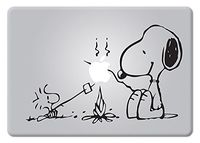 Snoopy Grill Apple Macbook Air Pro Retina Laptop decal sticker