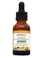 Eclectic Ginger Peppermint Glycerite, Orange, 1 Fluid Ounce