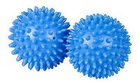 Sunbeam Plastic Dryer Balls Laundry Fabric Softener, Blue (2 Pack)