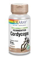 Solaray Cordyceps Mushroom Organically Grown VCapsules, 60 Count