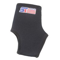 Ankle Support Brace Compression Sleeve Foot Sprain Protector Neoprene Black