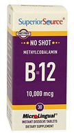 Superior Source, B-12 10000 MCG, 30 Count
