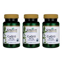 Swanson Coq10 30 30 Milligrams 120 Capsules (3 Pack)