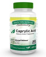 Caprylic Acid 600mg 200 softgels Non-GMO