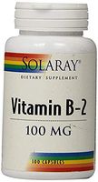 Vitamin B-2 100mg Solaray 100 Caps
