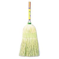 Boardwalk 926CCT Parlor Broom, Corn Fiber Bristles, 55-Inch Wood Handle, Natural, 12/Carton