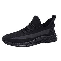 Mens Breathable Sport Shoes,Males Mesh Lace up Hollow Out Ultra Lightweight Athletic Running Walking Sneakers Outdoor