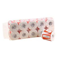 OFFMAEY Toilet Paper Bath Tissue White Toilet Roll Tissue Roll Paper Towels Tissue Hollow Replacement Roll Paper Table Kitchen Paper 10 Rolls