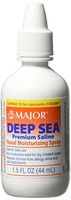 Major Pharmaceuticals Deep Sea Saline Generic for Ocean Nasal Moisturizing Spray, 4 Count