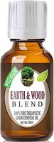 Earth & Wood Essential Oil Blend - 100% Pure Therapeutic Grade Earth & Wood Blend Oil - 30ml