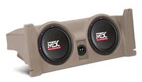 MTX Thunderform Custom Subwoofer Enclosure for Jeep WRANGLER TJ 1997-2006 LOADED w 10" MTX Subwoofer
