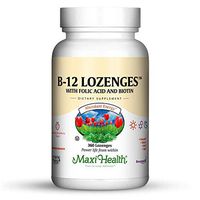 Maxi Health Vitamin B-12 Lozenges, Strawberry, 360 Count