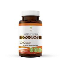 Dog Grass 60 Capsules, 1000 mg, Organic Dog Grass (Couch Grass, Elymus repens) Dried Root (60 Capsules)