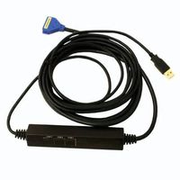 USB Ethernet Cable for the Mx8xx Series Consumer Facing Credit Card Terminal - Blue