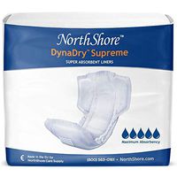 NorthShore DynaDry Supreme Liners, Medium, Case/112 (4/28s)