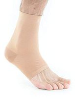 Neo G Ankle Support - for Arthritis, Joint Pain, Sprains, Strains, Ankle Injury, Recovery, Rehab, Sports, Basketball - Multi Zone Compression Sleeve - Airflow - Class 1 Medical Device - Medium - Tan