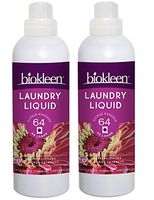 Biokleen Natural Laundry Detergent - 128 HE Loads - Liquid, Concentrated, Eco-Friendly, Non-Toxic, Plant-Based, No Artificial Fragrance or Preservatives