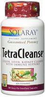 Solaray Guaranteed Potency Tetra Cleanse, Capsules, 60 Count