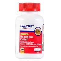 Equate Extra Strength Headache Relief Acetaminophen Tablets, 200 Count