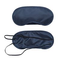 Kanzd New Pure Silk Sleep Eye Mask Padded Shade Cover Travel Relax Aid (H)