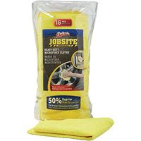 Quickie jobsite heavy duty microfiber cloths 16 pack. 14 inchx 14 inch