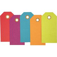 Creativ Gift Tags, 5x10 cm, asstd colours, 20 pc