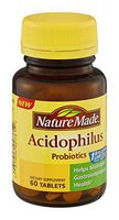 Nm Acidophilus Probiotics Size 60ct Pv Acidophilus Probiotics 60ct