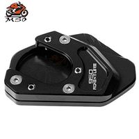 Frames & Fittings Motorcycle Accessories Kickstand Side Stand Enlarge Foot Pad Extension for KTM 950 990 Adventure R S 950 990 ADV Supermoto - (Color: 950 Adventure Logo)