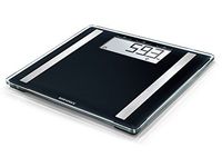 Soehnle Shape Sense Control Electronic Bathroom Scale - 100 Scale, Black